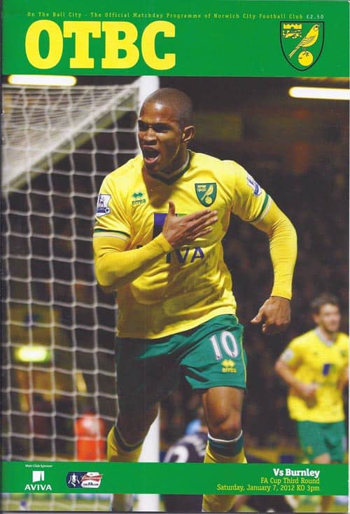 Norwich City FC v Burnley FC